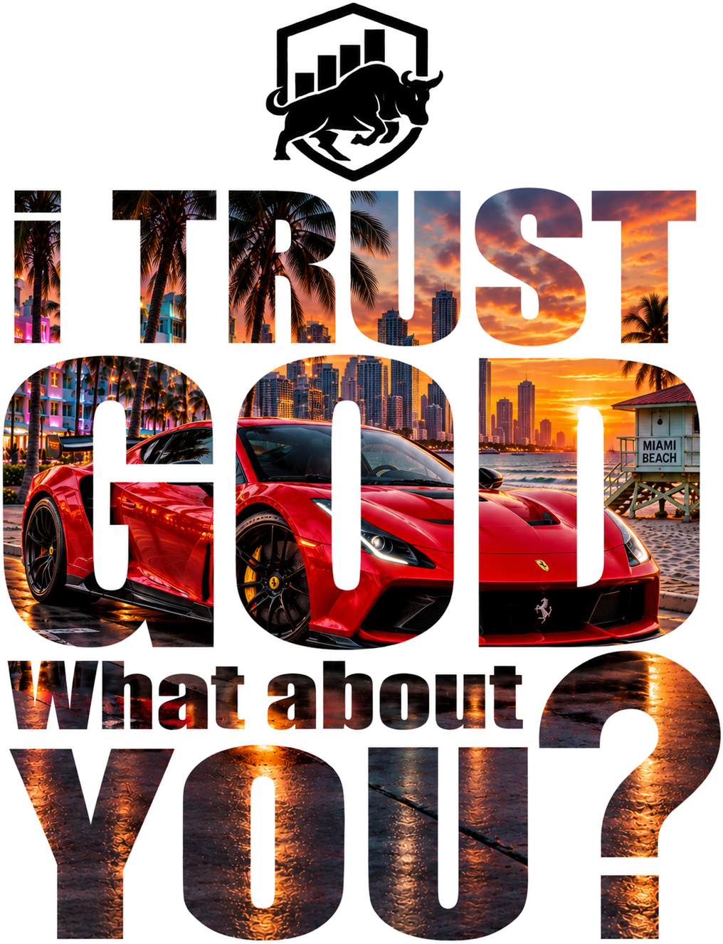 Ferrari Miami Edition Tee design