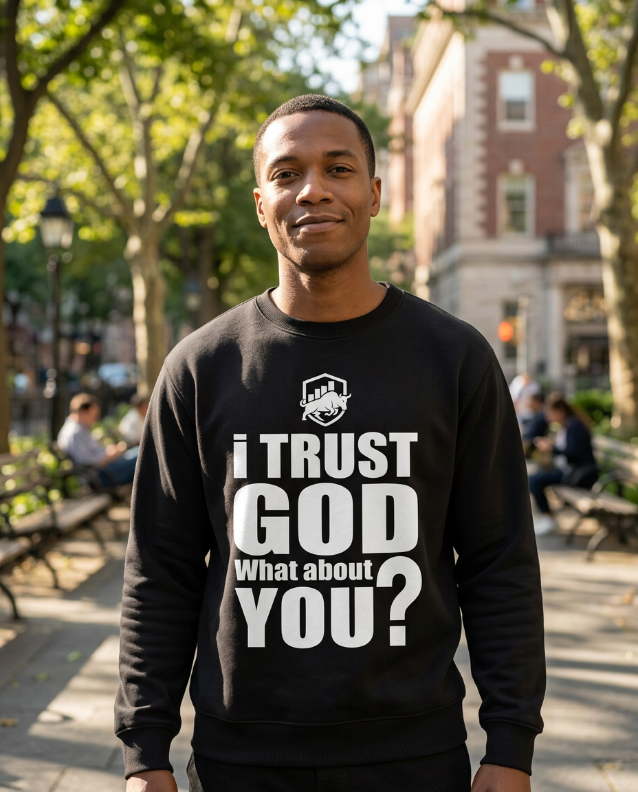 Crewneck Sweatshirt in Black