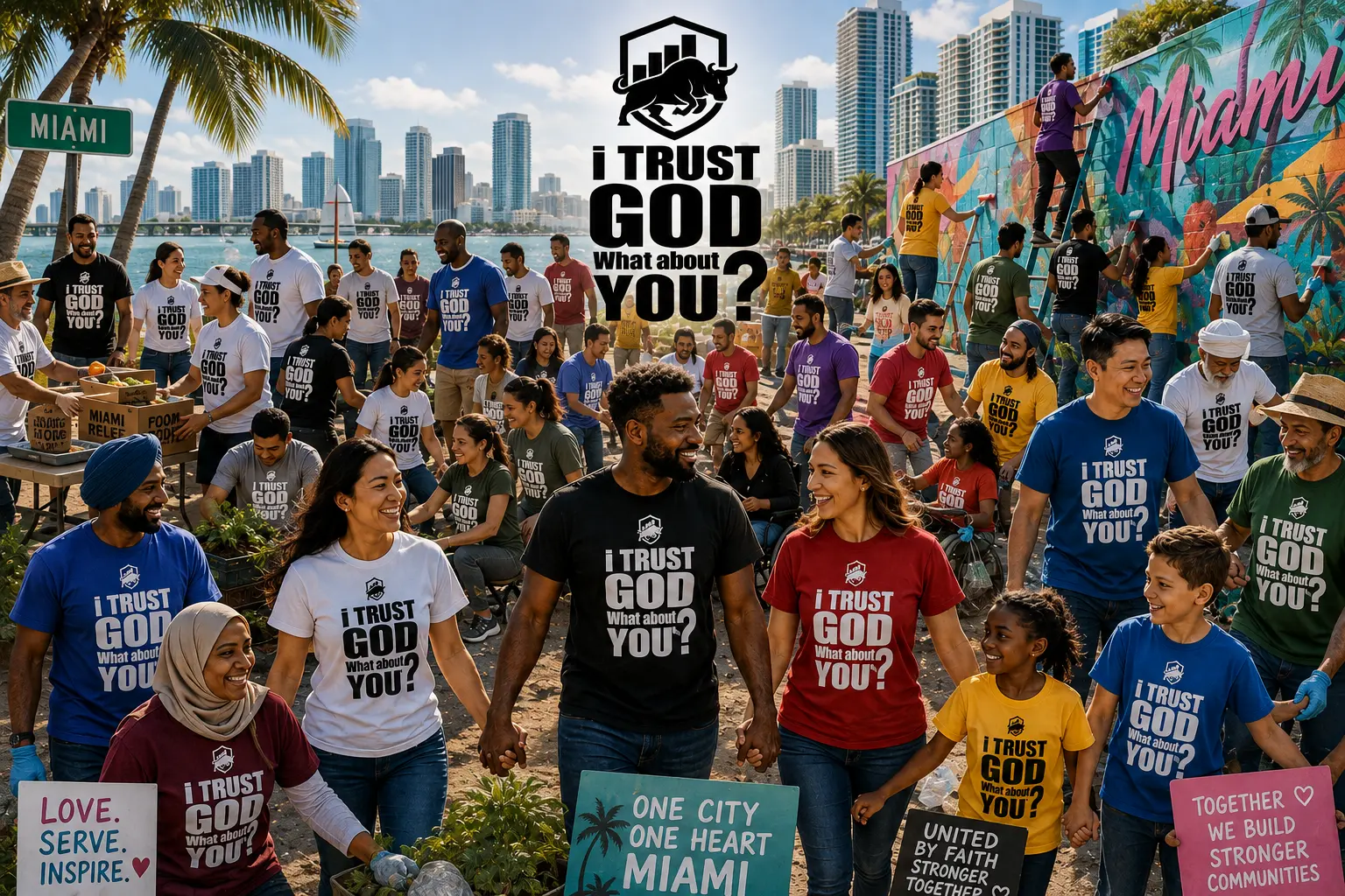 I Trust God What About You? community