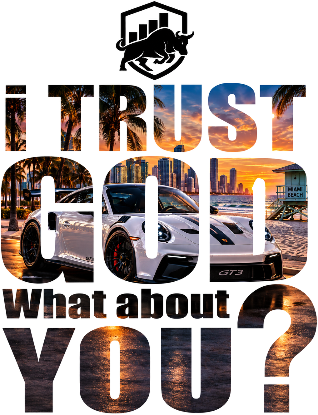 Porsche GT3 Miami Edition Tee design